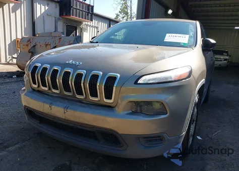 2016 Jeep Cherokee Sport из США, поврежденный, VIN 1C4PJLAB6GW274081